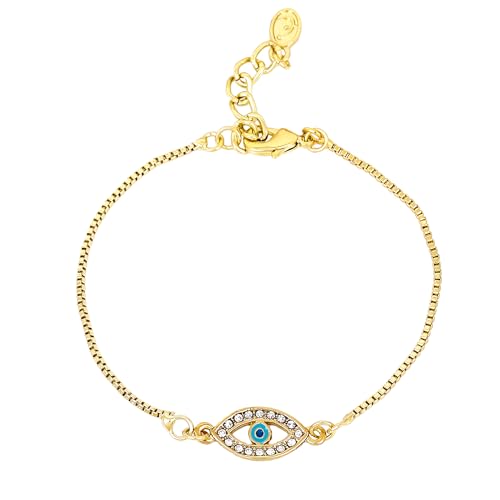 See full amazon price history chart for Estele Jewellery Bracelet Gold Plated Auspicious Evil Eye Charm Bracelet with White Crystals for Girls and Women-102099-IG BR Estele Jewellery Bracelet Gold Plated Auspicious Evil Eye Charm Bracelet with White Crystals for Girls and Women-102099-IG BR (B0B4WBZBMZ) Amazon Price History, Amazon Price Tracker