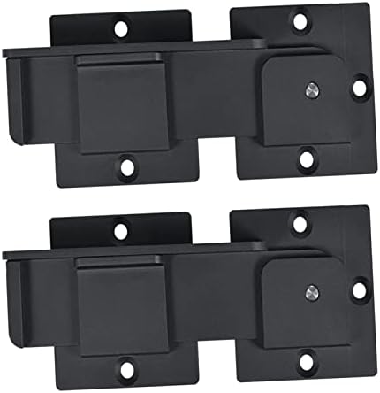 Qianly Flip Latch Rotatable Locking Latch Gate latches for Bathroom Office Cabinets Barn