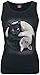 Produktbild Spiral Yin Yang Cats Frauen Top schwarz L 100% Baumwolle Casual Wear, Katzen