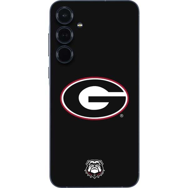 Skinit Decal Phone Skin Compatible with Galaxy A36 5G - Officially Licensed University of Georgia Logo Design