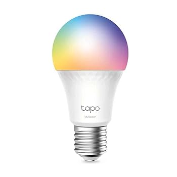 Tapo Smart MATTER Light Bulb E27 8.6w Advanced Music Sync Colour-Changeable