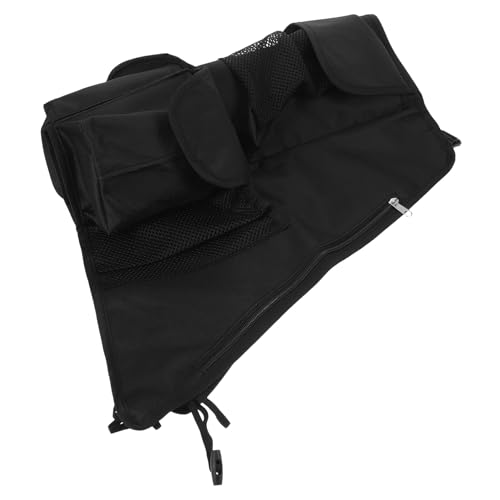 BAZEITFLOW Bolsa de Almacenamiento para Cochecito Bolso Organizador Carrito Bebe Organizador Carrito Bebe Almacenamiento Debajo del Asiento de Carga de Malla para Llevar Biberones Pañales