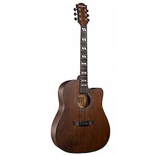 MLOPPTE Guitare,Guitare acoustique 41″ marron Guitarra 6 cordes guitare épicéa Instruments de musique 41 pouces marron - Les Beatles, Paul McCartney, John Lennon, RIngo Starr, George Harrison