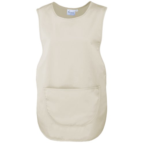 Preisvergleich Produktbild Premier Damen Arbeitsschürze mit Tasche (Medium) (Natur)