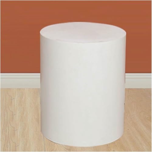 Présentoir cylindrique blanc pour banquets et décors de fête
