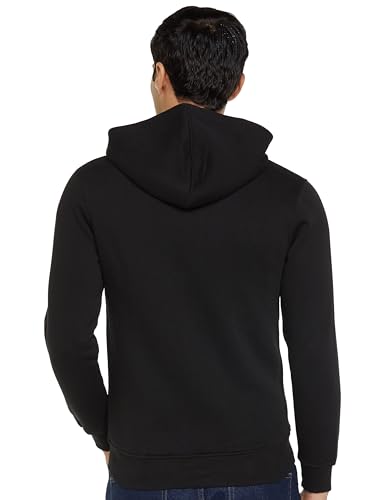 Image of Qube By Fort Collins Men Cotton Hooded Sweatshirt