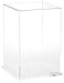 Plymor Clear Acrylic Display Case with Clear Base, 6