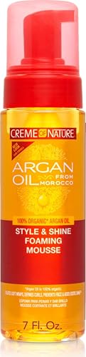 Creme Of Nature Argan Oil Mousse Activador de Rizos 207 ml