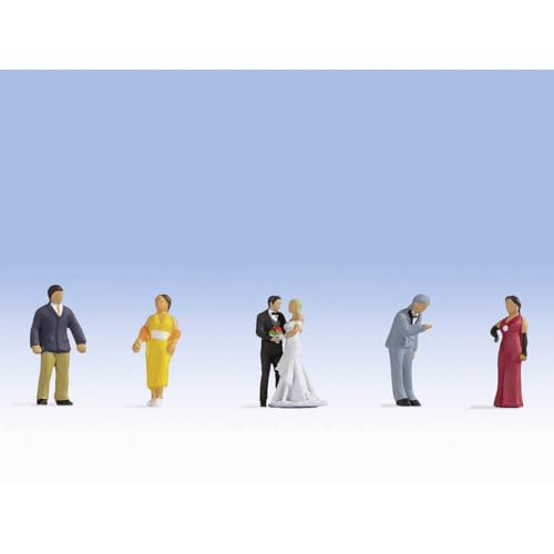 Mariage NOCH H0 figurines peintes prêtes à poser pour éviter la peinture fine