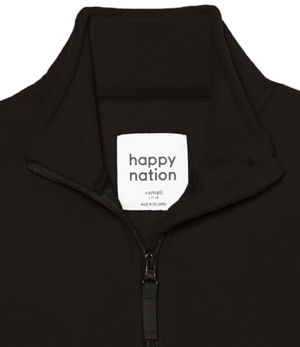 Happy Nation Girls Polar Fleece Half Zip2