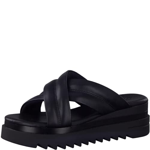 MARCO TOZZI Damen Pantolette, Keilabsatz, weiches FEEL ME Fußbett, ideal...