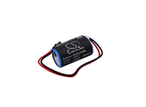 Ejjinenbby Replacement Battery Compatible for MI Q25PRHCPU Q02HCPU Q170HBATC Q12PHCPU Q172HCPU (1800mAh/3.0V), 130376 C52017 Q6BAT CR17335SE-MC BKO-C10811H03 Battery