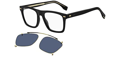 Hugo Boss BOSS 1445/CS Black Blue Clip-On 52/20/145 men Sunglasses