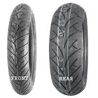 Bridgestone Original Equipment Sport/Sport Touring Radials Concours 14 Kawasaki Rear Tire - 190/50ZR-17