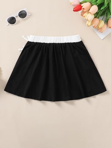 Image of Girls Pleated Skirts Cute Summer Graphic Casual Mini Tennis Skirts