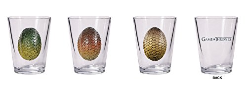 Verres à shot œuf de dragon Game of Thrones Dark Horse Deluxe par 3