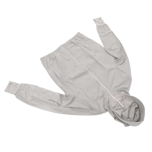 12V Cooling Fan Jacket with UV Protection, USB Powered Air Conditioned Workwear for Men - Outdoor Works, Hiking, Fishing