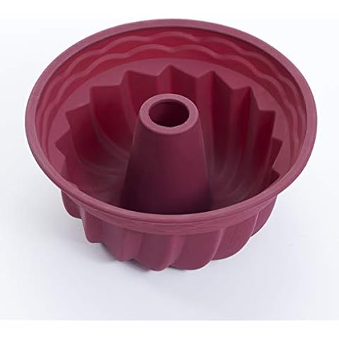 Silikonbackform Turban Berry, Gugelhupf/Kuchenbackform aus 100% BPA-freiem Platin Silikon Cover