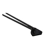 Hegebeck 8”/200mm Divider Caliper Wing Compass Industrial Marking Gauge Tool Metal Marking Circles Flat Leg Marking Compas Metalworking Marking Circular Lines Divider Black