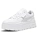 PUMA Womens Mayze Stack Platform Lace Up Sneakers Shoes Casual - White - Size 10 M