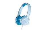 [page_title]-JBL JR300 Kinder-Kopfhörer - Kabelgebundene On-Ear Kopfhörer mit Lautstärkebegrenzung - Speziell entwickelt für Kinder Blau