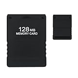 Tolesum Tarjeta de Memoria para Juegos de 128MB para la Consola PS2/ PS2 Slim Almacenamiento de Alta Velocidad