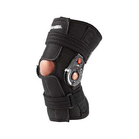 Breg Recover Knee Brace, Short, Airmesh, Open Back, Wraparound (Medium) Cover