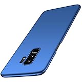 [Tres Capas Pintadas] Cáscara Dura de la PC, Recubrimientos Metálicos, Recubrimiento Mate, Prevención la Capa Descoloración. No antideslizante, Sin desvanecimiento del color Textura del metal y la mano se siente cómoda. Toque su Samsung Galaxy S9 Plus, como piel del bebé del tacto.