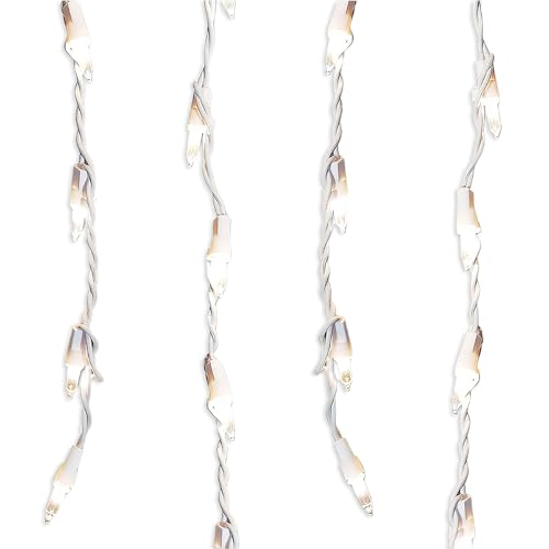 Twinkle Star 300 LED Window Curtain String Lights - Warm White