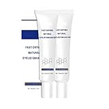 KOQRY Double Eyelid Defining Cream,Upper Eyelids Firming Cream For Droopy Eyelids,Quick-Drying Natural Long-Lasting Eyelids Enhancer, For Droopy Eyelids (2pcs)