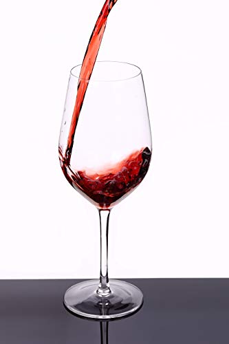 Copas De Vino Tinto, Juego De Copas De Vino De Cristal Sin Plomo Cover