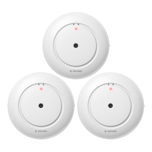 X-Sense Water Leak Detector 3-Pack SWS54 Kit Add-On Base Station Required