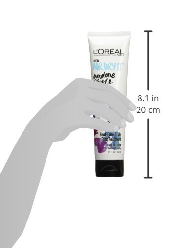 L'Oreal Paris Advanced Hairstyle Air Dry It Undone Style Cream, 5.1 Fluid Ounce (Pack of 3)