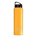 Laken Borraccia Termica Thermo Classic Bottiglia d'Acqua Isolamento sottovuoto Acciaio Inossidabile Bocca Larga – 1 Litri, Giallo