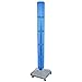 Azar Displays 700226-PNK Standard Interlocking Pegboard Tower, Pink Translucent