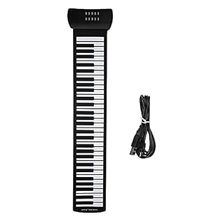 Surebuy Roll Up Piano, 61 touches de clavier électronique pliable avec fonction d’enregistrement, mini clavier de piano… - Les Beatles, Paul McCartney, John Lennon, RIngo Starr, George Harrison Surebuy Roll Up Piano, 61 touches de clavier électronique pliable avec fonction d'enregistrement, mini clavier de piano… – Image 7