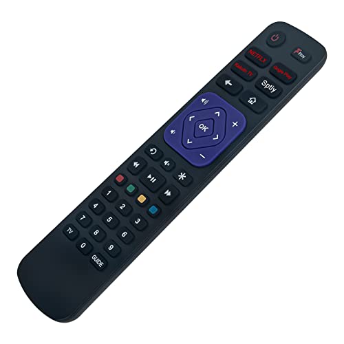 VINABTY EN3A38 Replacement Remote Control fit for Hisense Roku TV R43B7120UK R50B7120UK R55B7120UK R65B7120UK R55A7200GTUK R55B7120 R65A7200GTUK R65B7120 EN3A38 HT260994 R43A7200GTUK R43B7120 - Image 2
