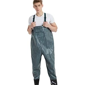 Vissen Borst steltlopers Mannen steltlopers Waterdichte Borst steltlopers Licht Jacht Vliegvissen steltlopers voor mannen met laarzen Nylon/PVC Waadvogel Jacht Bootfoot Waterdicht
