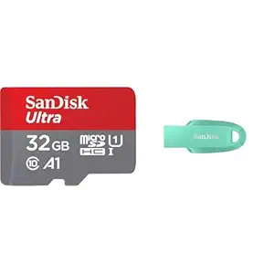 SanDisk Ultra microSD UHS-I Card 32GB, 120MB/s R