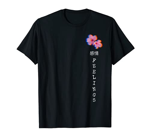 Vaporwave Aesthetic Feelings Flowers T-shirt