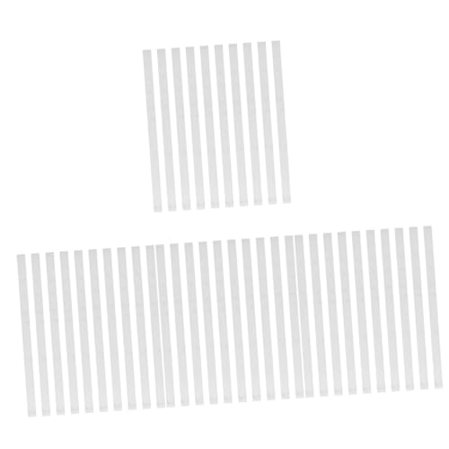 VILLCASE 4sets Book Binding Kit Glue Strips Wide Tape Bookbinding Glue Spines 10pcs*4