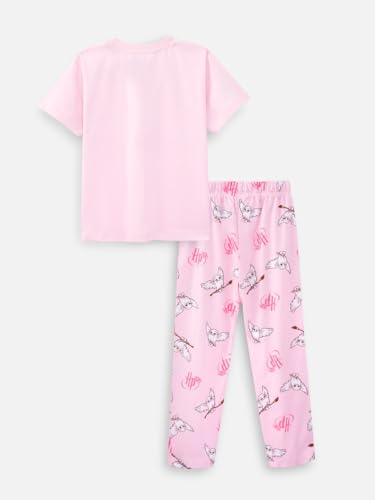 Image of Nap Chief Girls Official Cartoon Characters Cotton Night Suit, Tshirt & Pyjama Set for Sleepwear