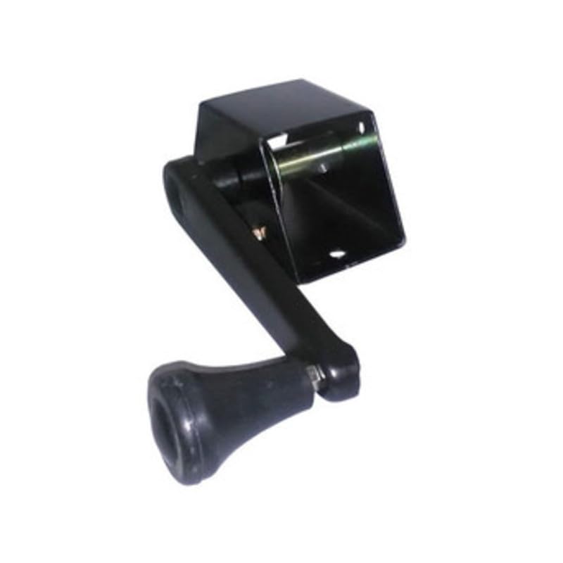BricoShopping® Seilwinde für Ampelschirm, universeller Ersatz, Griff für Gartenschirme, aus Holz oder Aluminium, 3 x 3, 3 x 4, Seilwinde mit manueller Kurbel (Jr ohne Kabel)