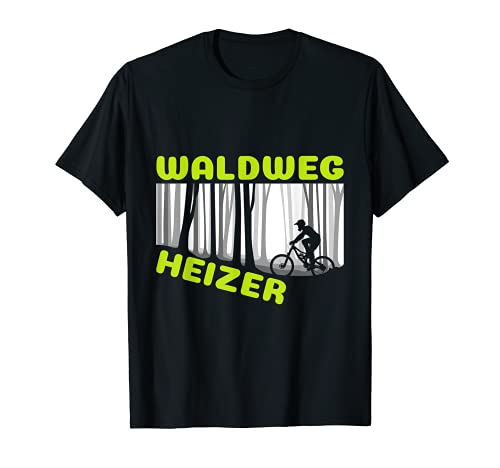 Photo de Chauffage Waldweg Mountain Biker et Downhill T-Shirt