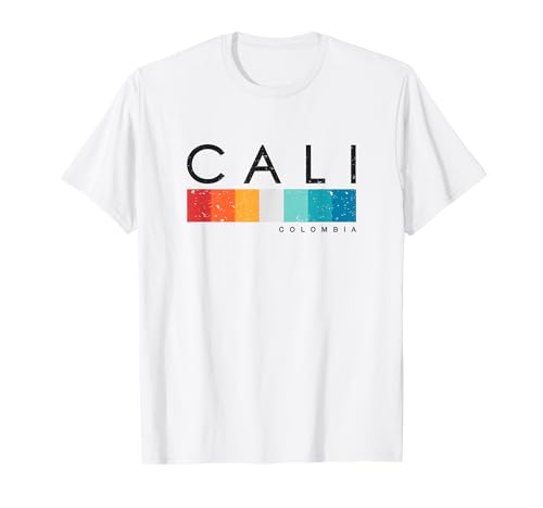 Design rétro vintage de Cali Colombia T-Shirt