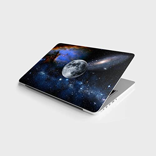Laptop, Notebook ve PC Uzay Manzarası Sticker Kaplama Etiketi