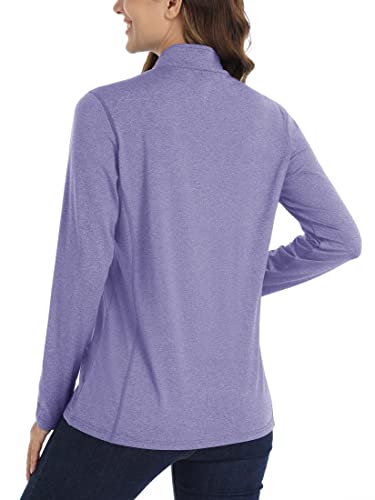 TACVASEN-Womens-UPF-50-Shirts-14-Zip-Sun-Protection-Long-Sleeve-Quick-Dry-Shirt-Lightweight-Hiking-Outdoor