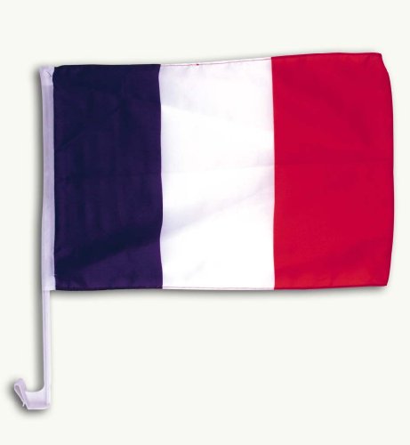 Voiture Drapeaux France
