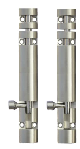 Image of DHAKAD Tower Bolt Stainless Steel ZYLO 12 INCH Pack of 2 PCS