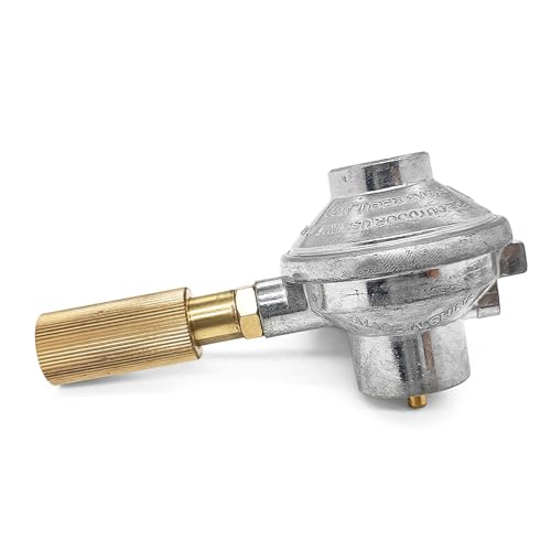 Hornos Y Parrillas, Outdoors Meyffon SPG25-17 - Regulador para horno de campamento Chef Deluxe al aire última intervensión y estufa de 2 quemadores y horno de pizza artesanal Italia...